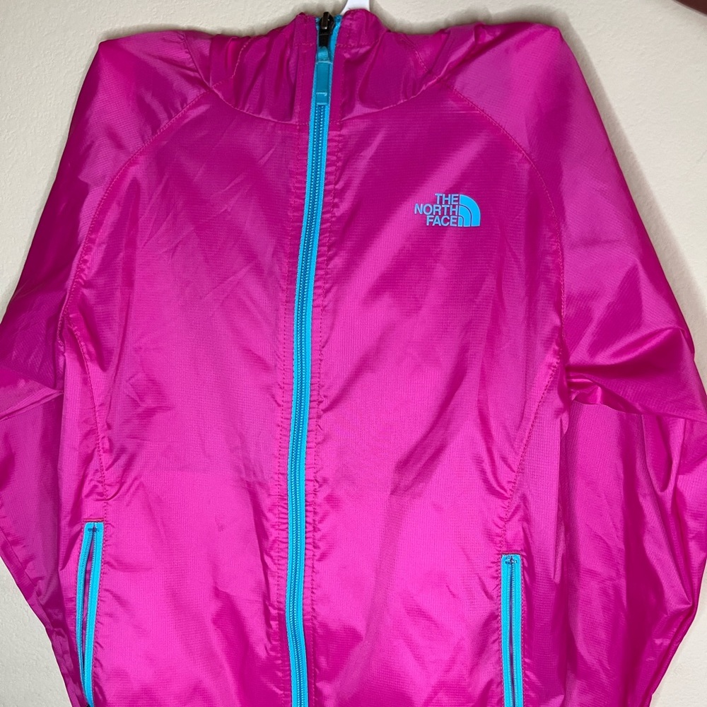 Kids north face wind breaker jacket